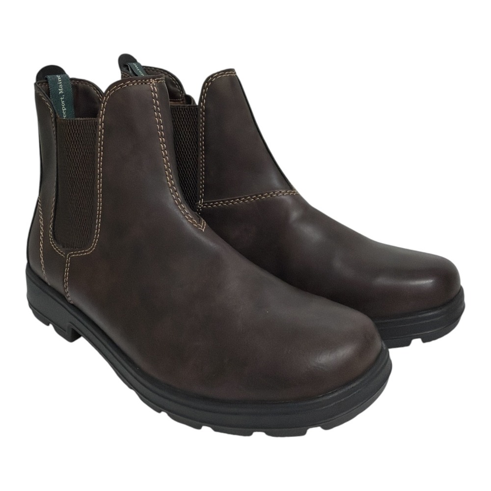 Eastland Men's Cyrus Chelsea Boots Size 12D EU46 Brown NWOT